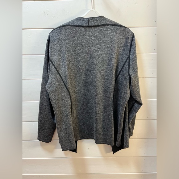 CONRAD C Woman Grey Open-Front Cardigan – Size 3X - Picture 6 of 10